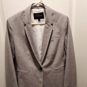 Banana Republic Factory Washable Grey One-Button Blazer size 4